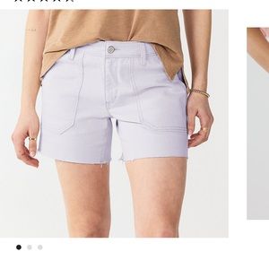 Sonoma Goods for Life High Waist Jean Shorts